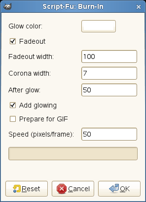Burn-In options