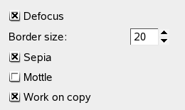Old Photo options