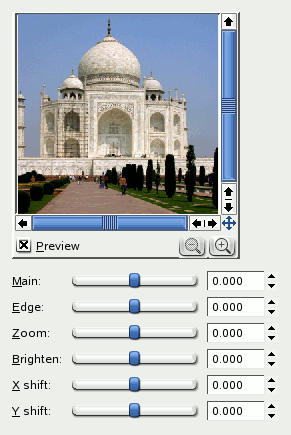 Lens Distortion options