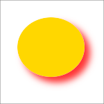 Drop Shadow color example